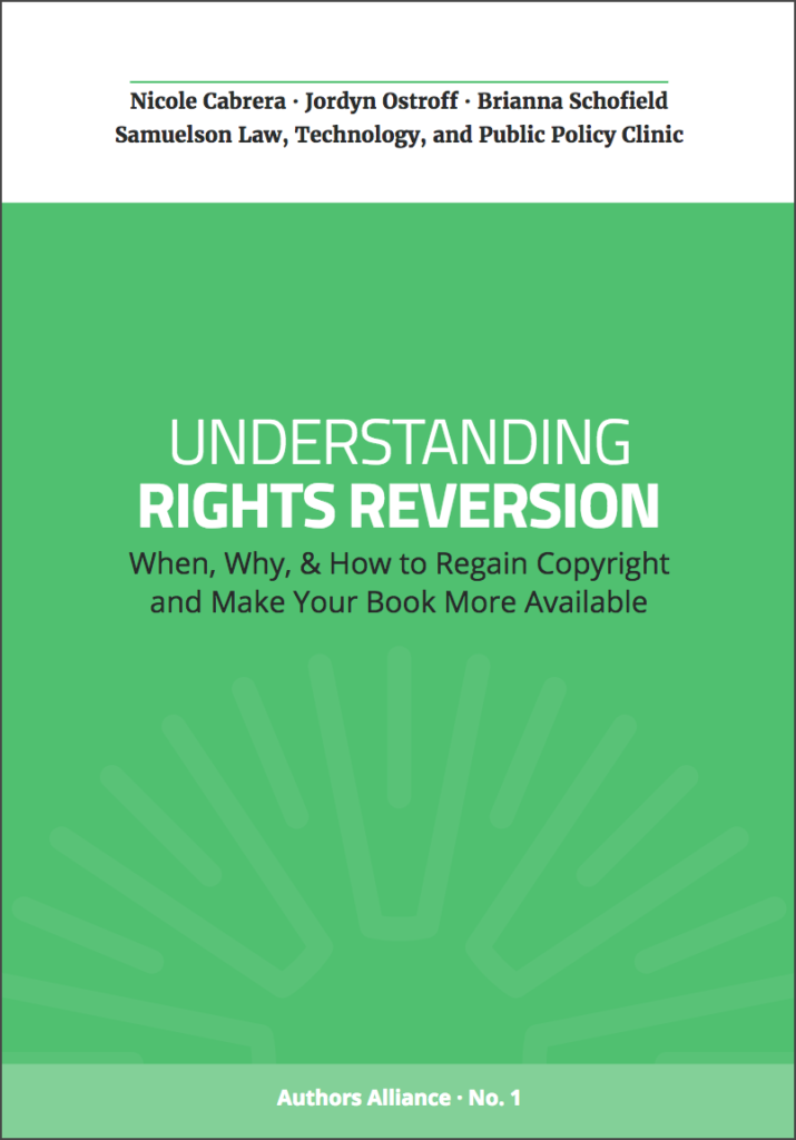 Rights Reversion Cover